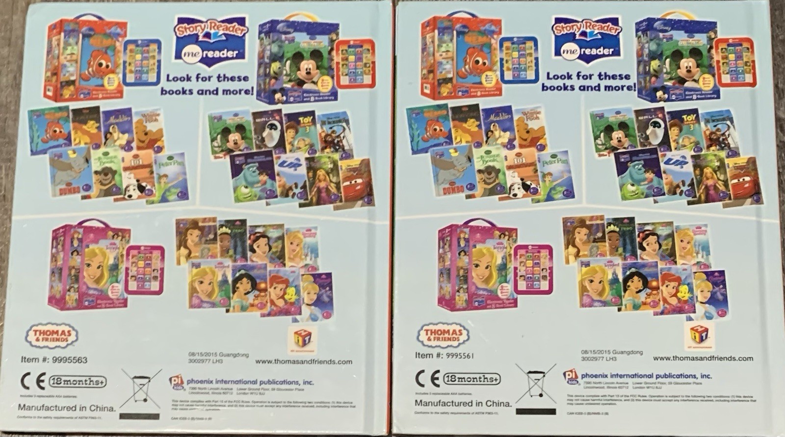 Lot Of 2: 1st HC Ed. Thomas & Friends Story Reader MeReader Books Set 2010s GOOD