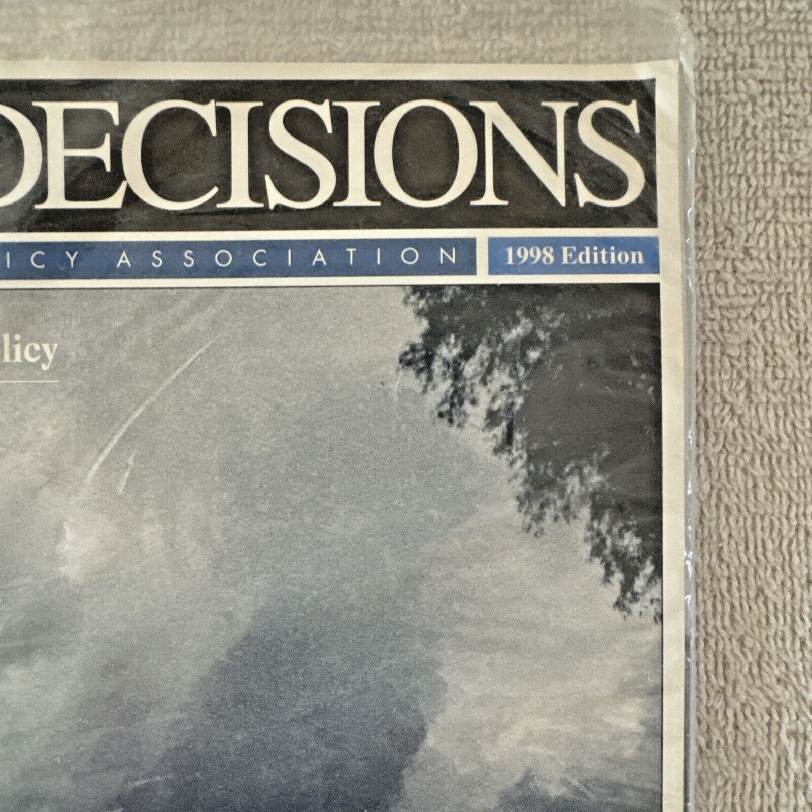 GREAT DECISIONS MAGAZINE, NEW FACTORY SEALED 1998 EDITION, FOREIGN POLICY ASSOC.