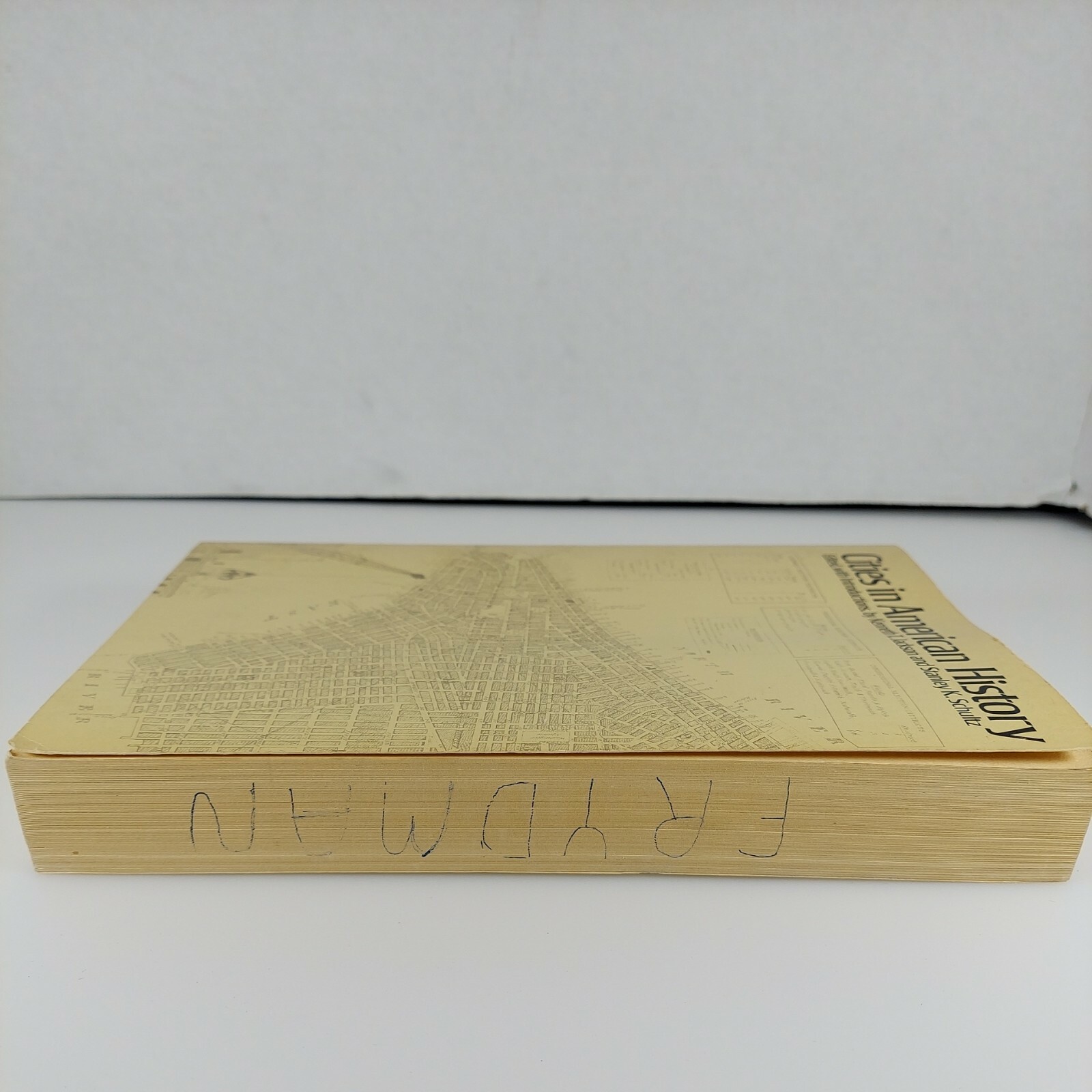 Cities in American History 1st Ed. Kenneth Jackson, Stanley Schultz PB 1972