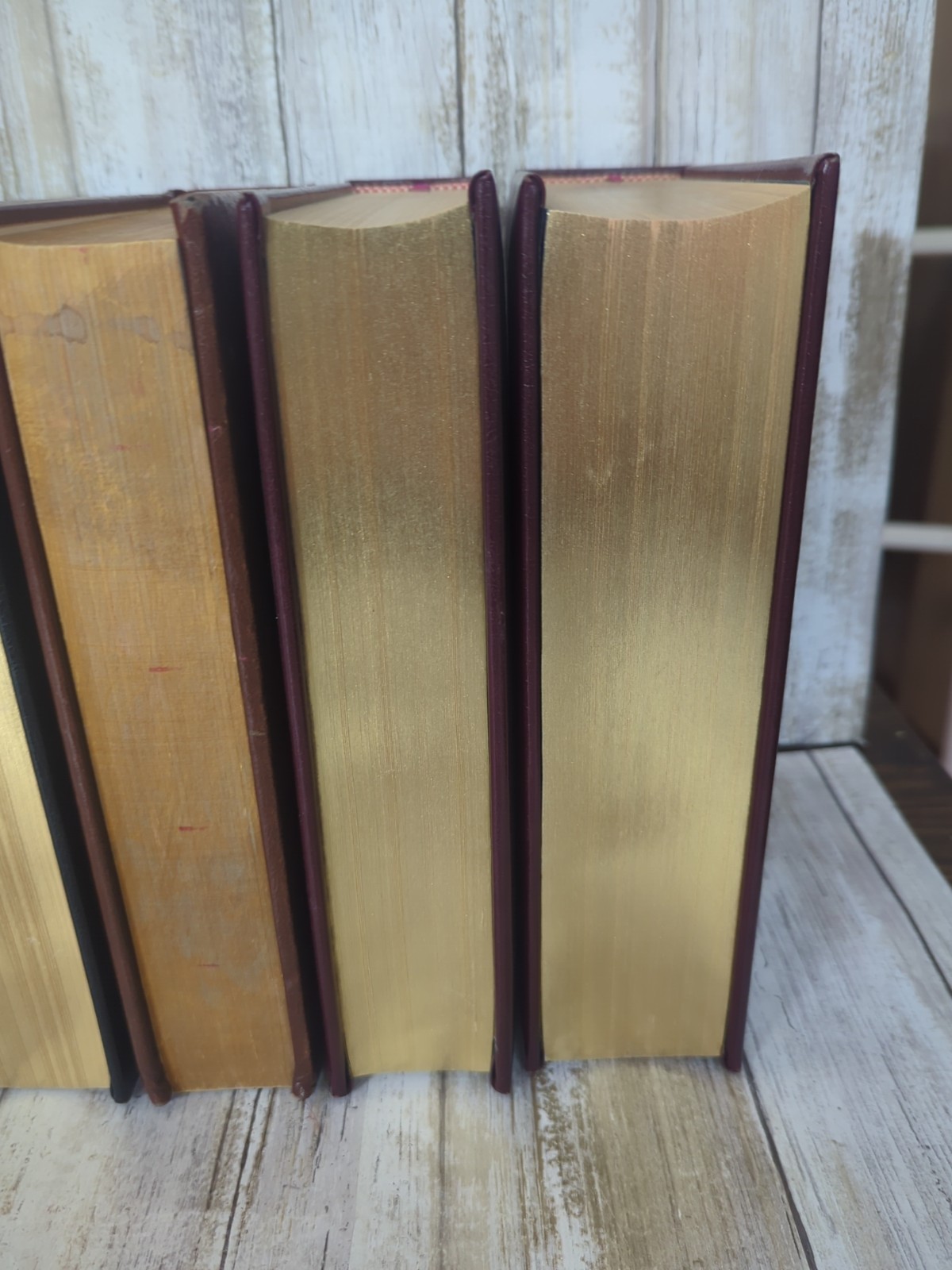 8 Longmeadow Press Bonded Leather Books – all the classics in great condition
