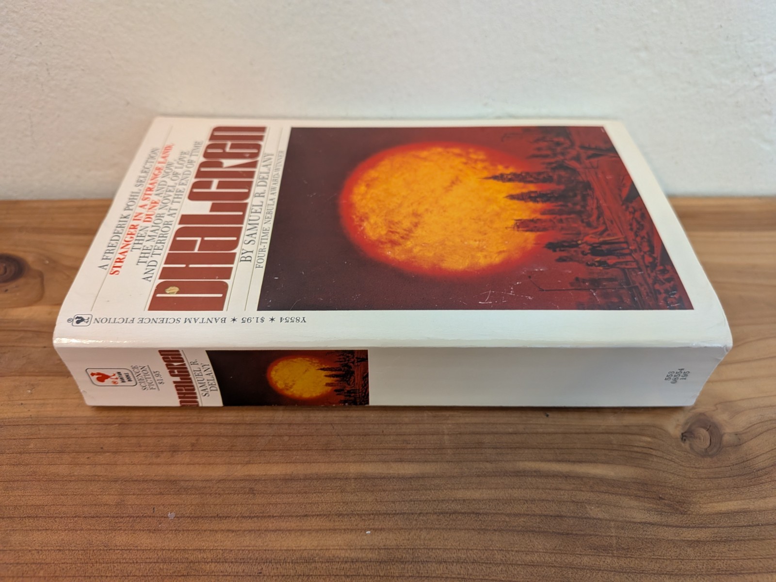 DHALGREN – Samuel R. Delaney (1975 Bantam MM PB) Vintage Sci Fi 7th Print