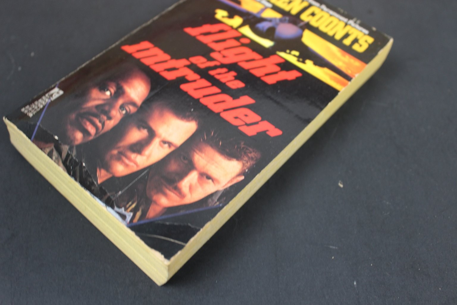 Flight of the Intruder Stephen Coonts 1991 Movie Tie-In Edition Action Thriller