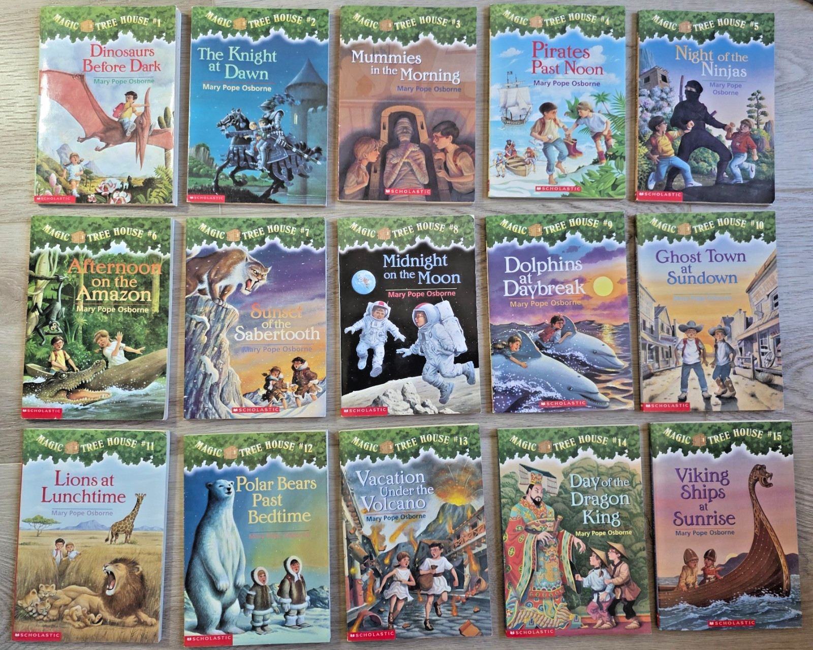 Magic Tree House Lot 28 Vintage Books by Mary Pope Osborne, Complete Set 1-28