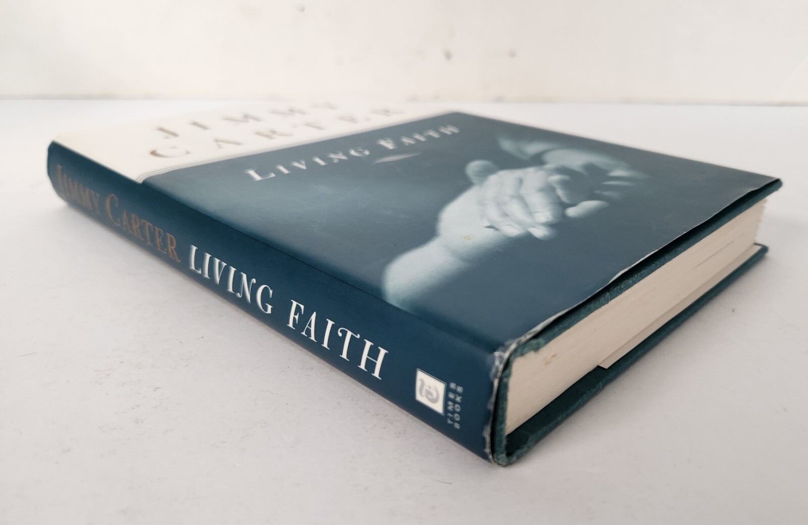 SIGNED Living Faith by Jimmy Carter 1st Edition (1996, Hardcover)