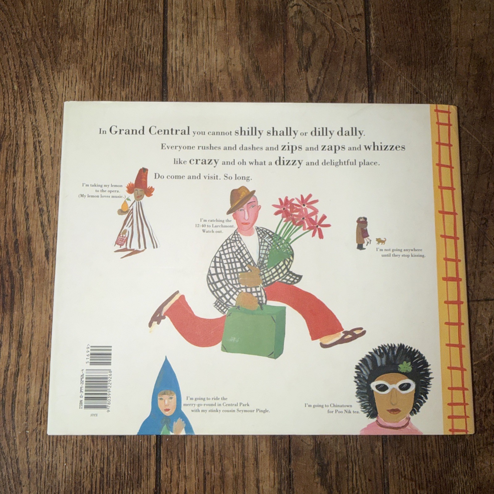 Next Stop Grand Central Maira Kalman, HCDJ 0399229264 Children’s Book