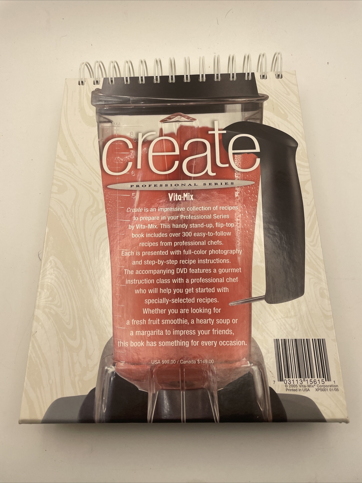 Vita-Mix Blender Recipe Book *No Instuctional DVD*