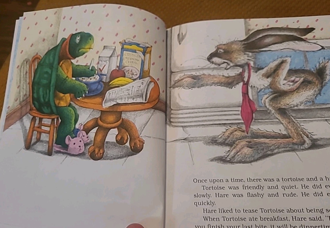The Tortoise and the Hare by Janet Stevens Reading Rainbow Weekly Reader RARE