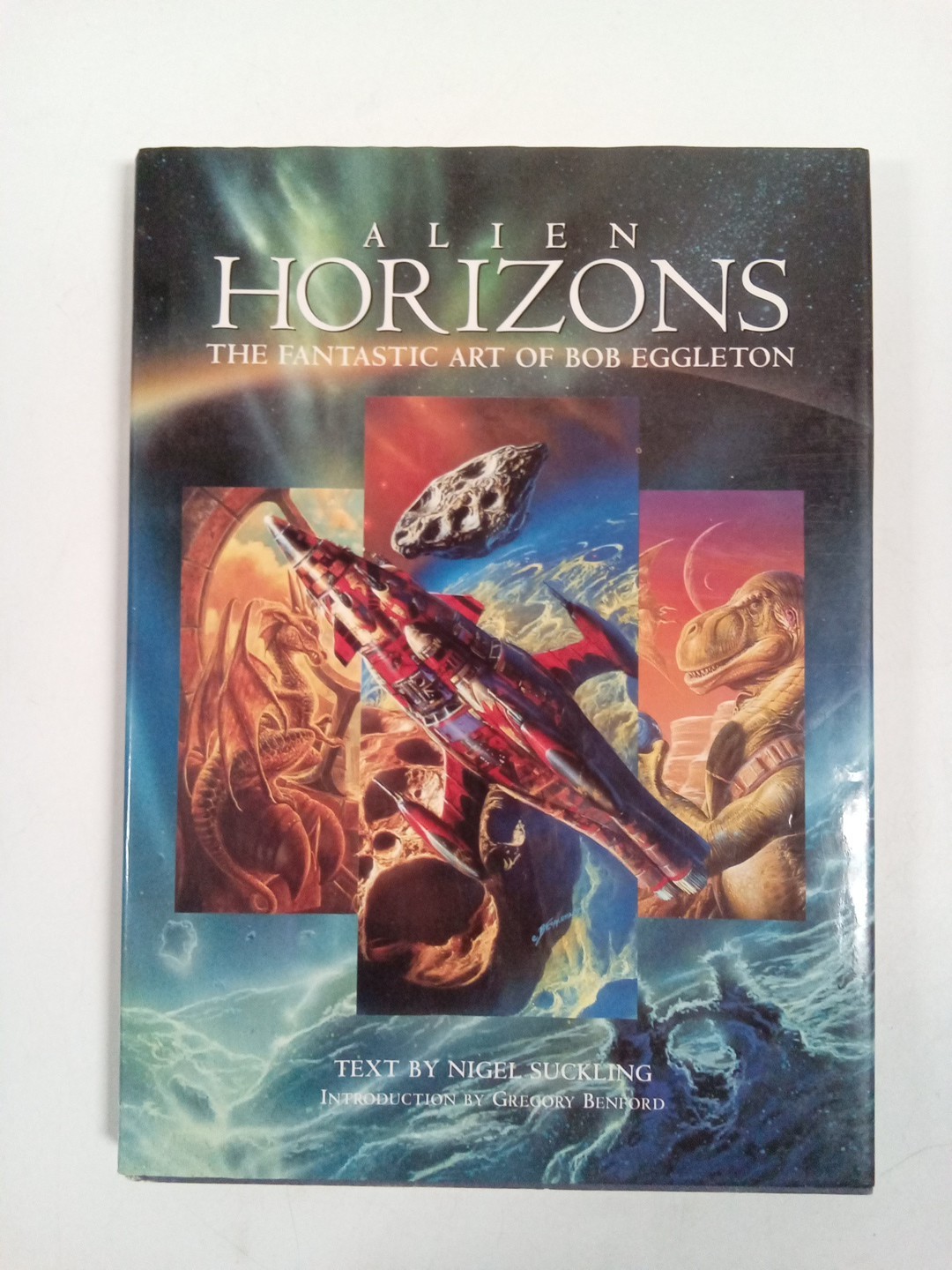 Alien Horizons The Fantastic Art Of Bob Eggleton Signed Hardcover -DK#