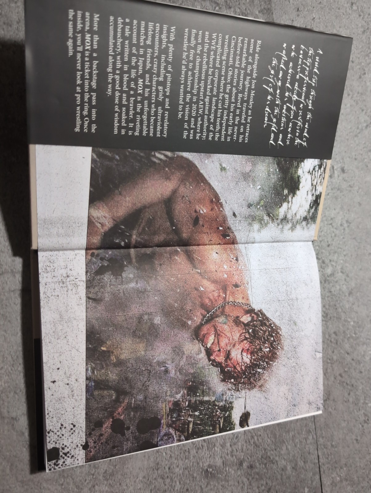 Mox by Jon Moxley (2021, Hardcover)