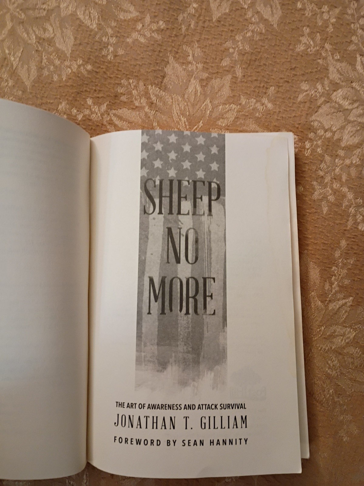 2017 Sheep No More Jonathan T Gilliam Attack Survival Post Hill Paperback Book