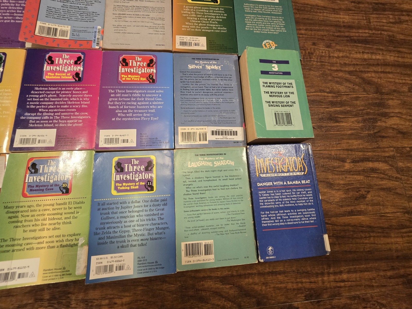 Alfred Hitchcock & Three Investigators lot 1-12, 3 in 1 & 2 Crimebusters HTF!!