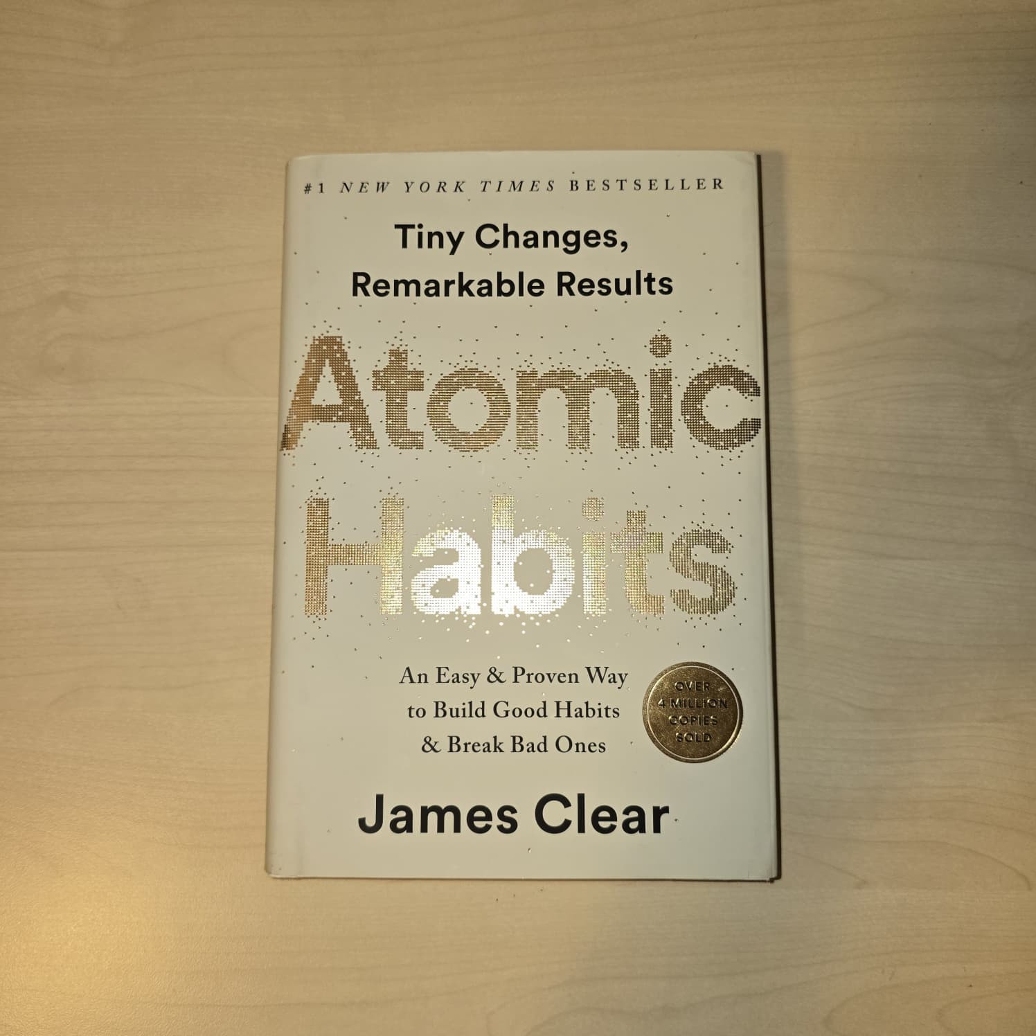 Atomic Habits by James Clear (Hardcover) – Build Good Habits & Break Bad Ones