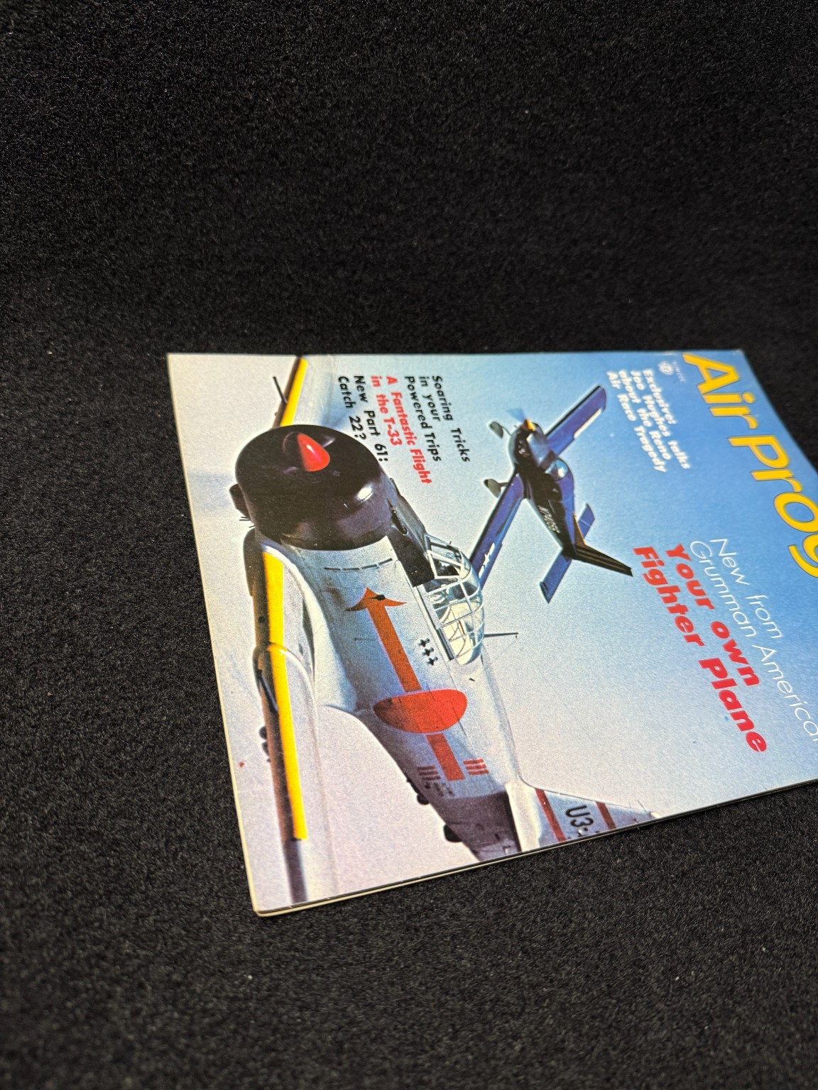 Air Progress January 1976 Aviation Magazine Fighter Planes Grumman American