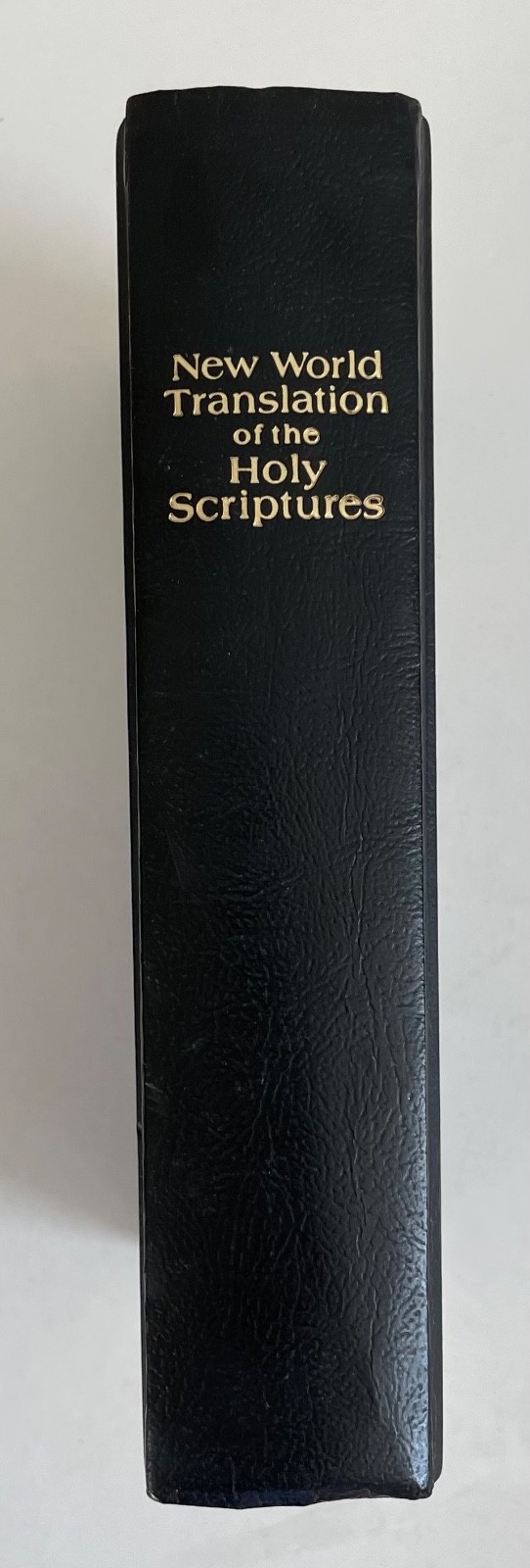 NEW WORLD TRANSLATION OF THE HOLY SCRIPTURES WatchTower Society Black Cover 1984