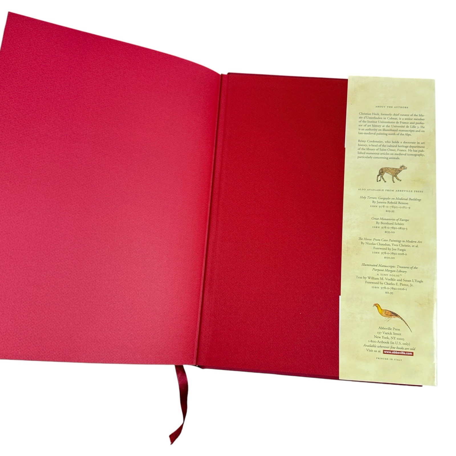 The Grand Medieval Bestiary DELUXE FIRST EDITION 2012 W/Slipcase Christian Heck