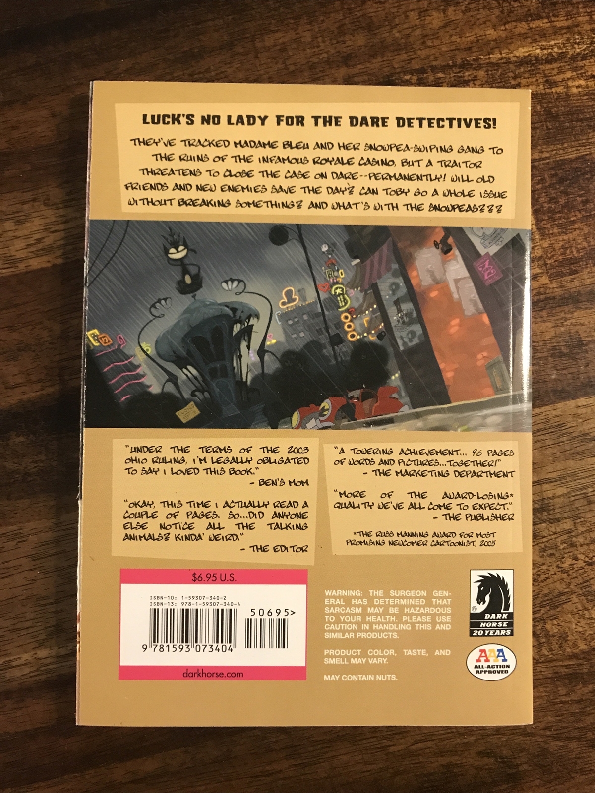 The Dare Detectives Vol 2 The Snowpea Plot – 1.2 Trade Paperback New Unread 1st