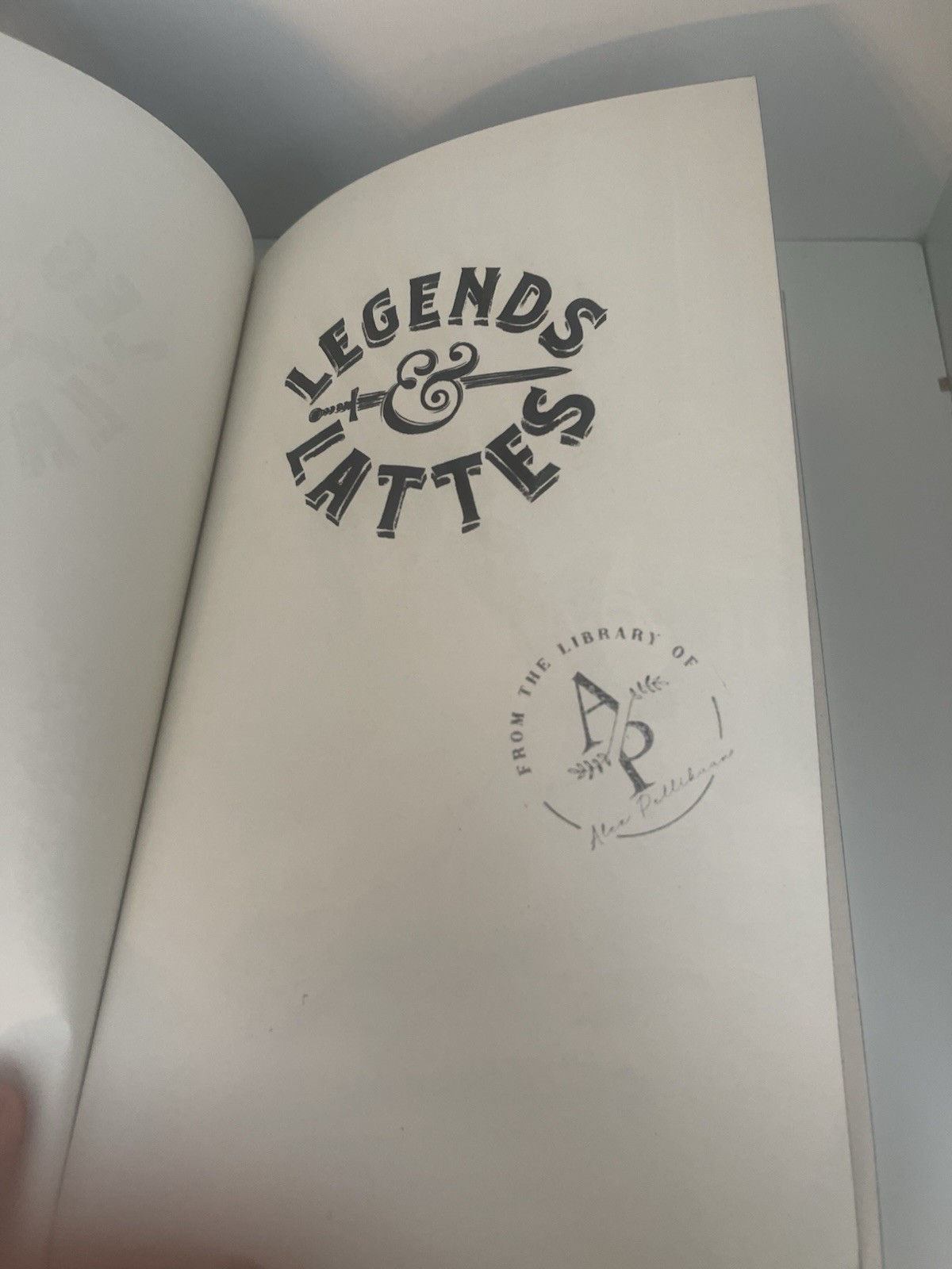 Legends & Lattes Travis Baldree Fantasy Hardcover Special Edition Fairyloot