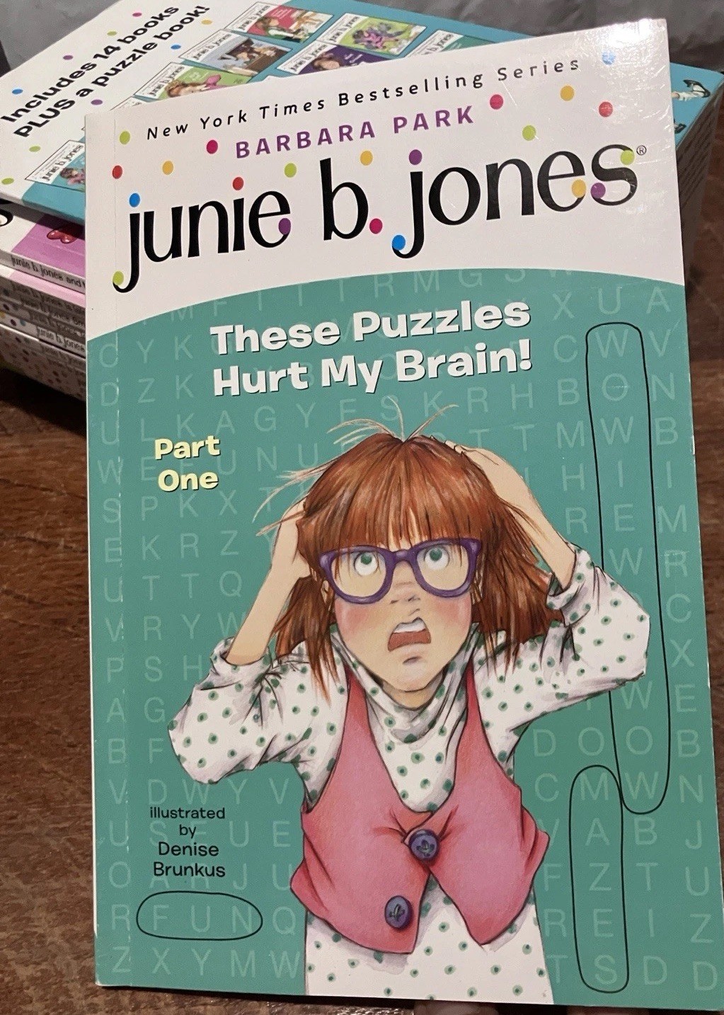 👧 JUNIE B. JONES Puzzle BOX SET CHAPTER BOOKS #1-14 BY BARBARA PARK AGES 6-9