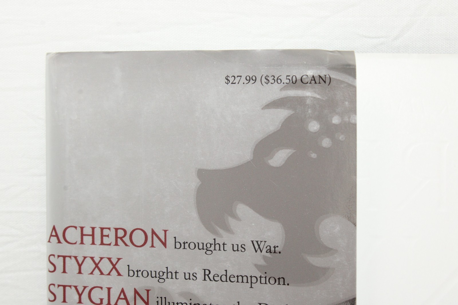 STYGIAN, Sherrilyn Kenyon Hardcover Dust Jacket 2018 Tor 1st/1st SIGNED, NF/VG+