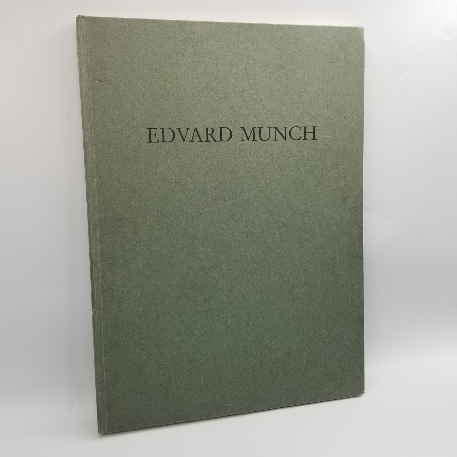 Edvard Munch by Per Amann – 1987 Artline Editions – Large Format HC