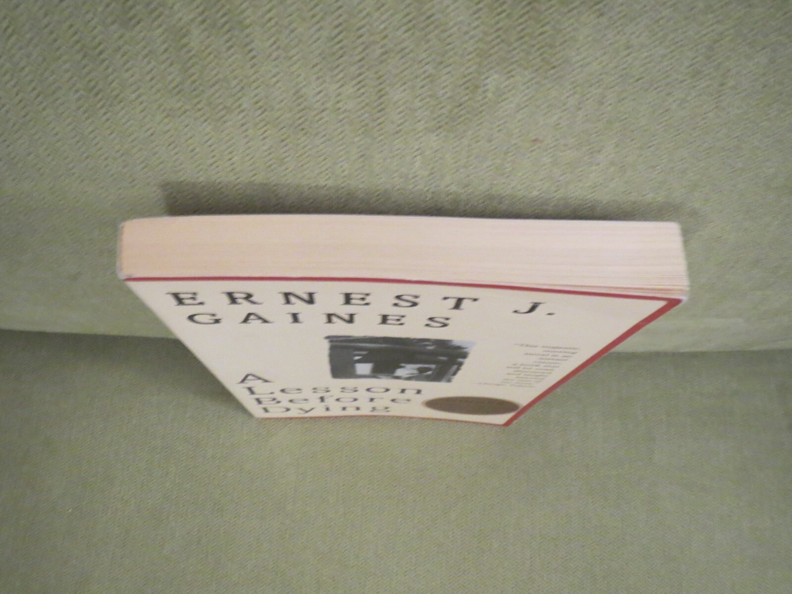 A Lesson Before Dying by Ernest J. Gaines, 0679741666, Paperback, NEW