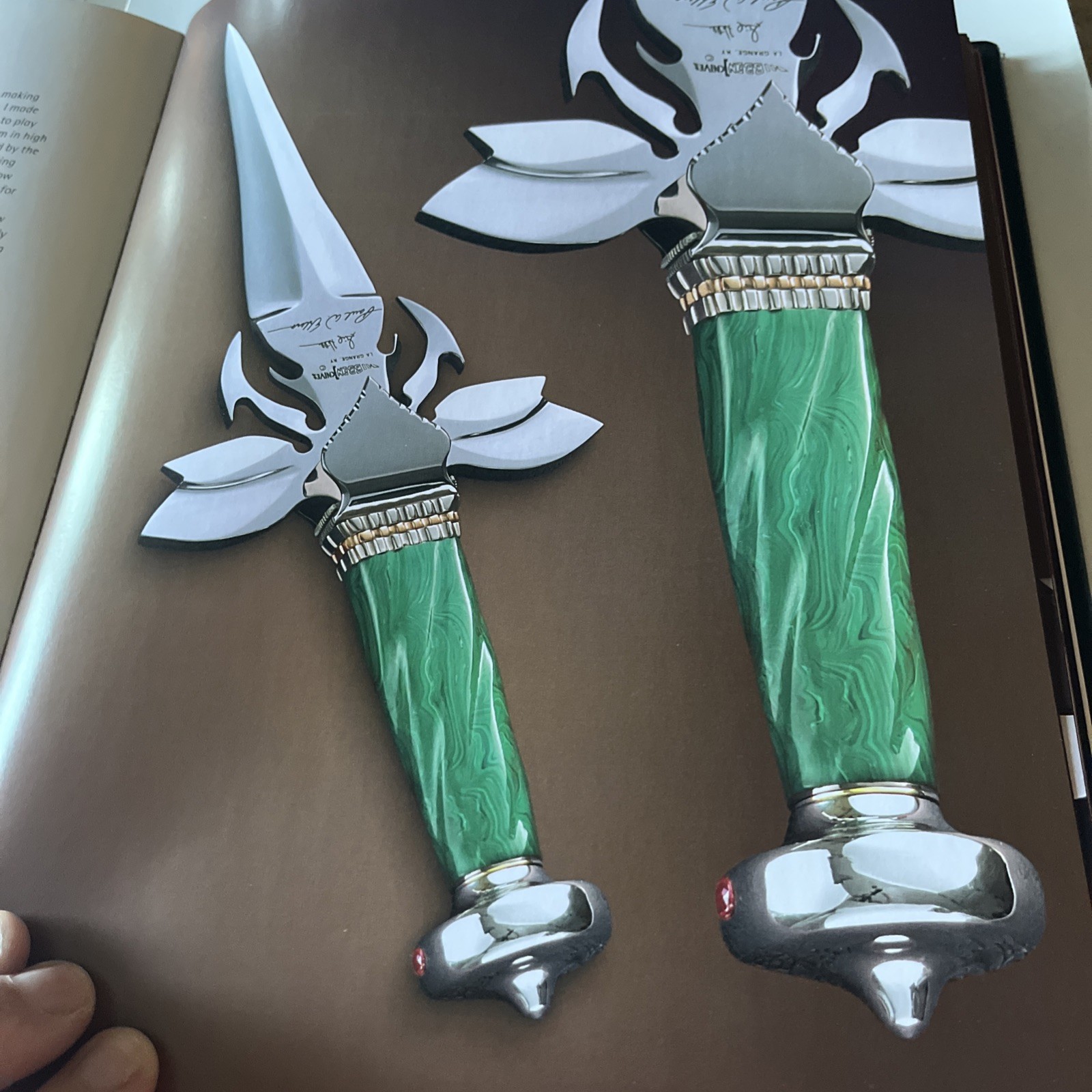 Art and Design in Modern Custom Fixed-Blade Knives Hardback Excellent Shape