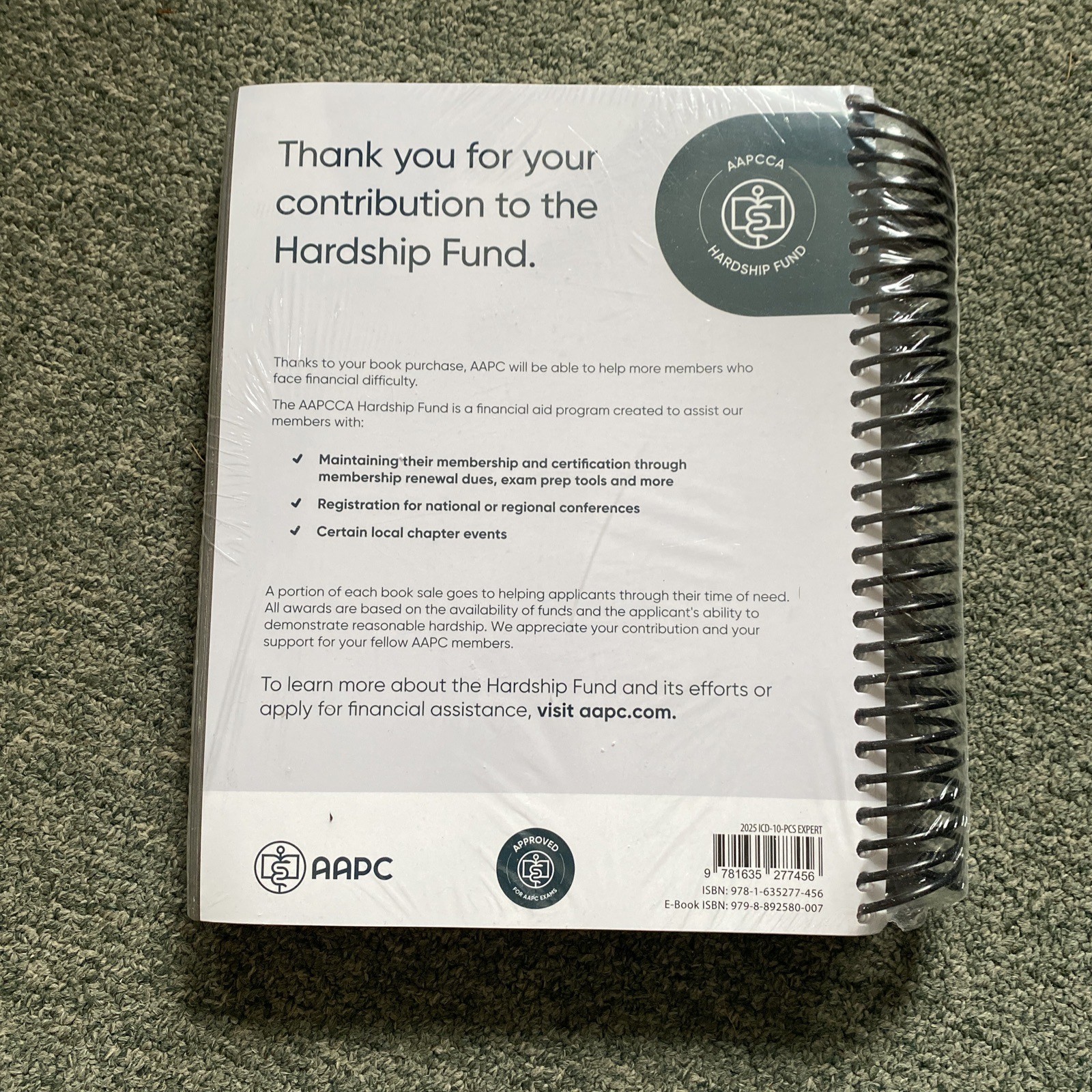 ICD-10-PCS Expert Complete Code Set for Facilities 2025 – Spiral-bound by AAPC