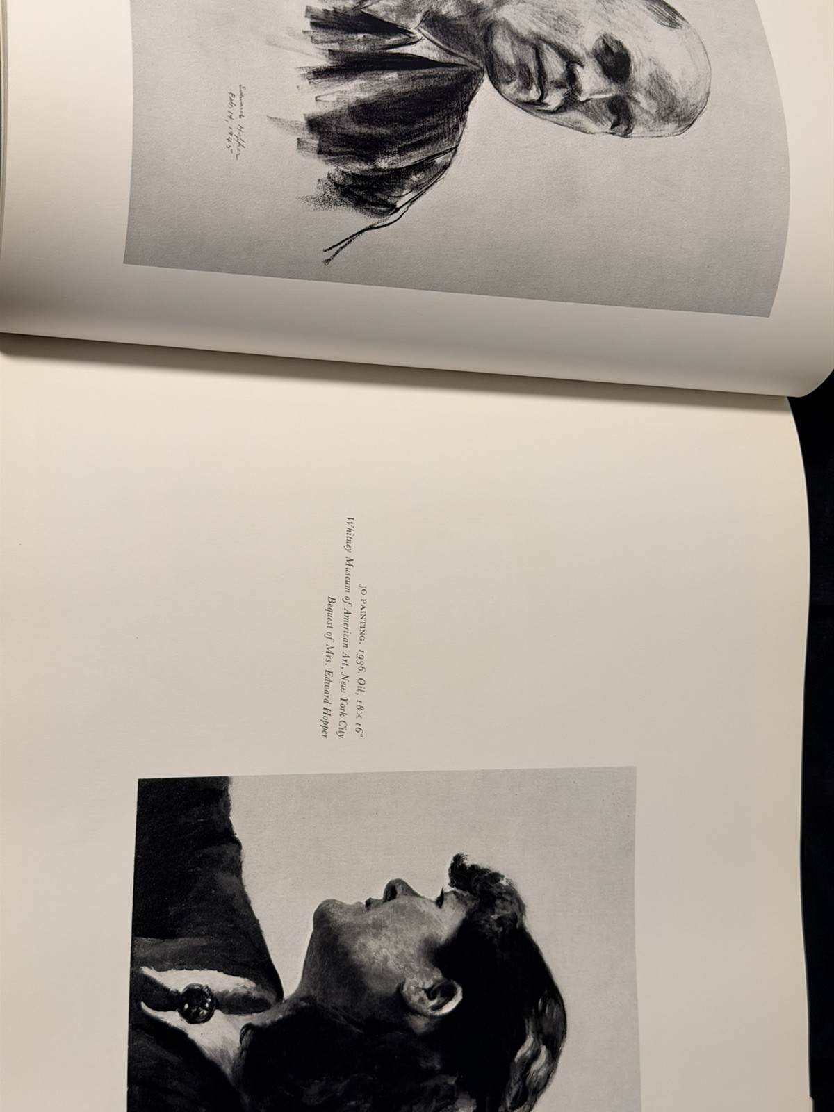 EDWARD HOPPER by Lloyd Goodrich hard cover book VINTAGE 246 illustrations
