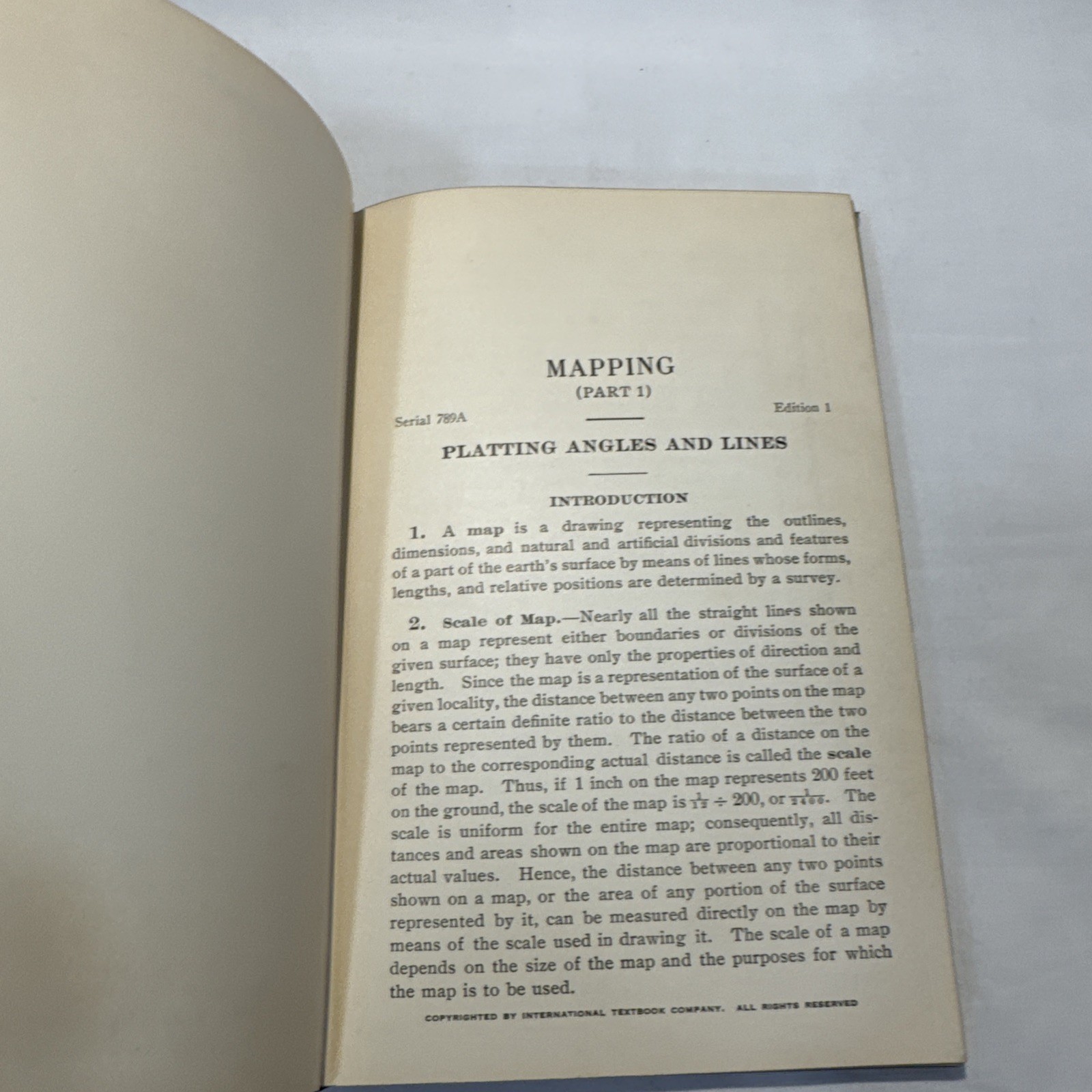 Mapping & City Surveying 323 International Textbook Co. ICS Staff 1906 1907 1931