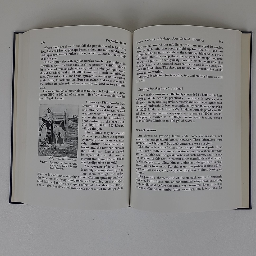 **SIGNED COPY** Profitable Sheep by Spelman B. Collins 1956 Vintage First Ed. HC