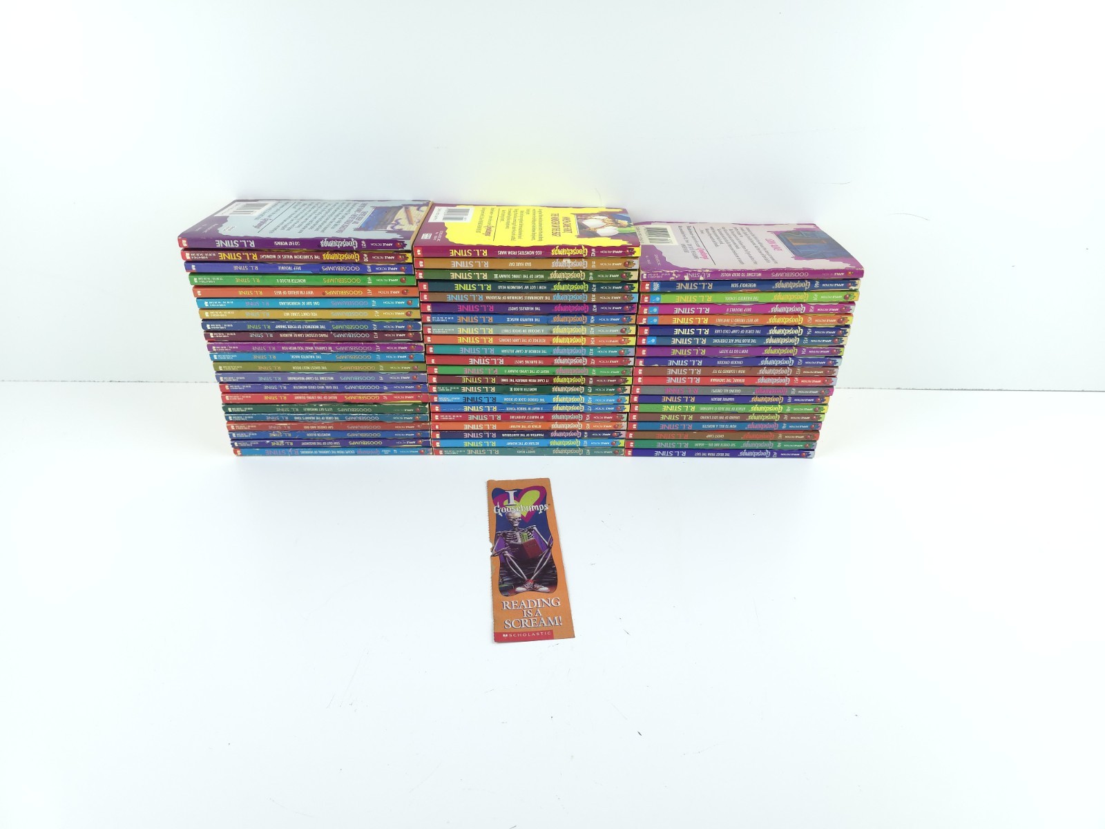 Goosebumps Lot 61 Count – Near Complete 1-60 & 1 Extra Paperback R.L. Stine