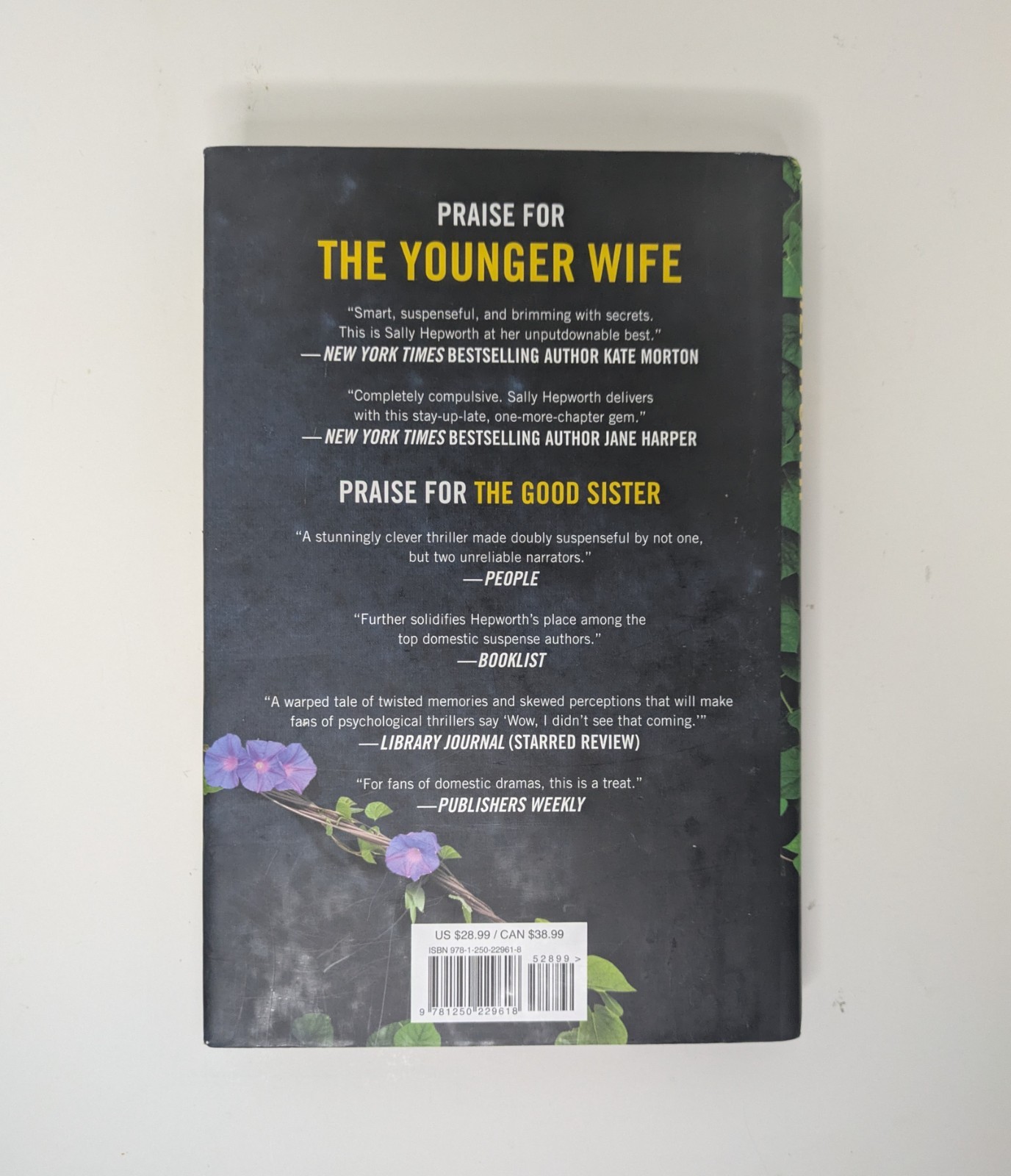 Sally Hepworth, The Younger Wife: A Novel, HC, DJ, 2022