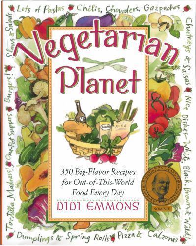 Vegetarian Planet; Non – Didi Emmons, 9781558321144, hardcover