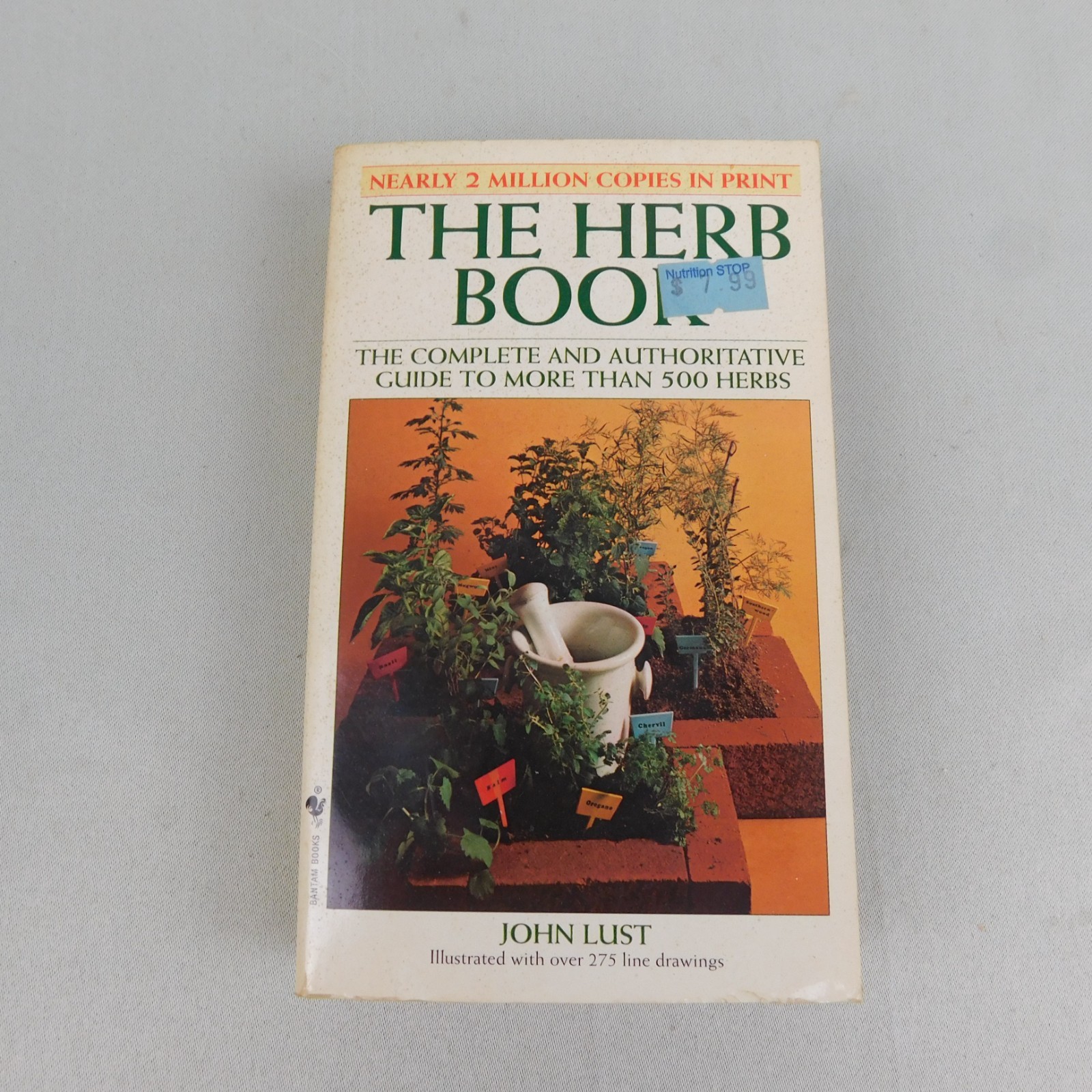 5pc Book Lot The Herb Book John Lust Grow Houseplants Successfully Box Set #2959