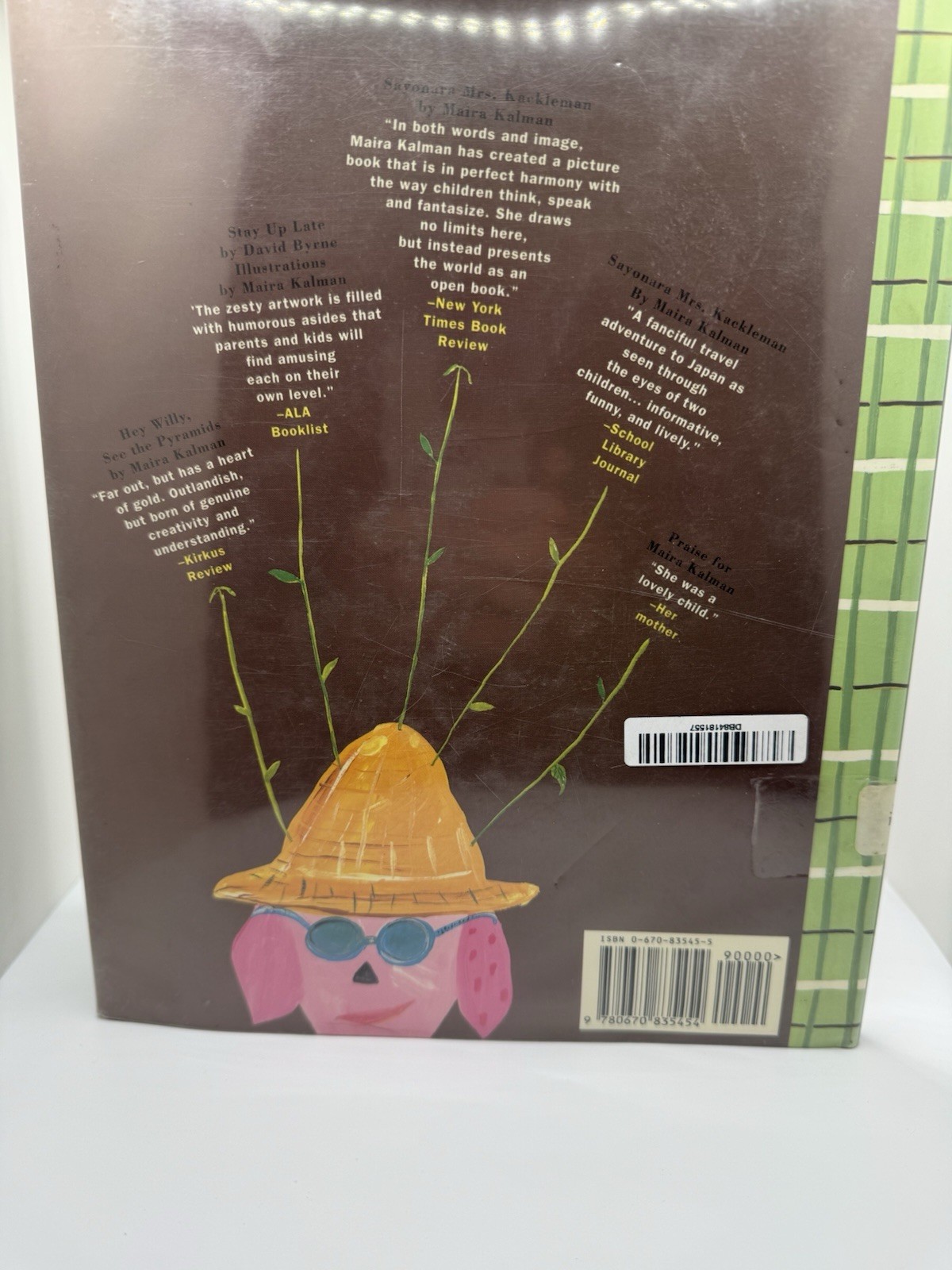 MAX MAKES A MILLION – Maira Kalman – Hardcover Picture Book