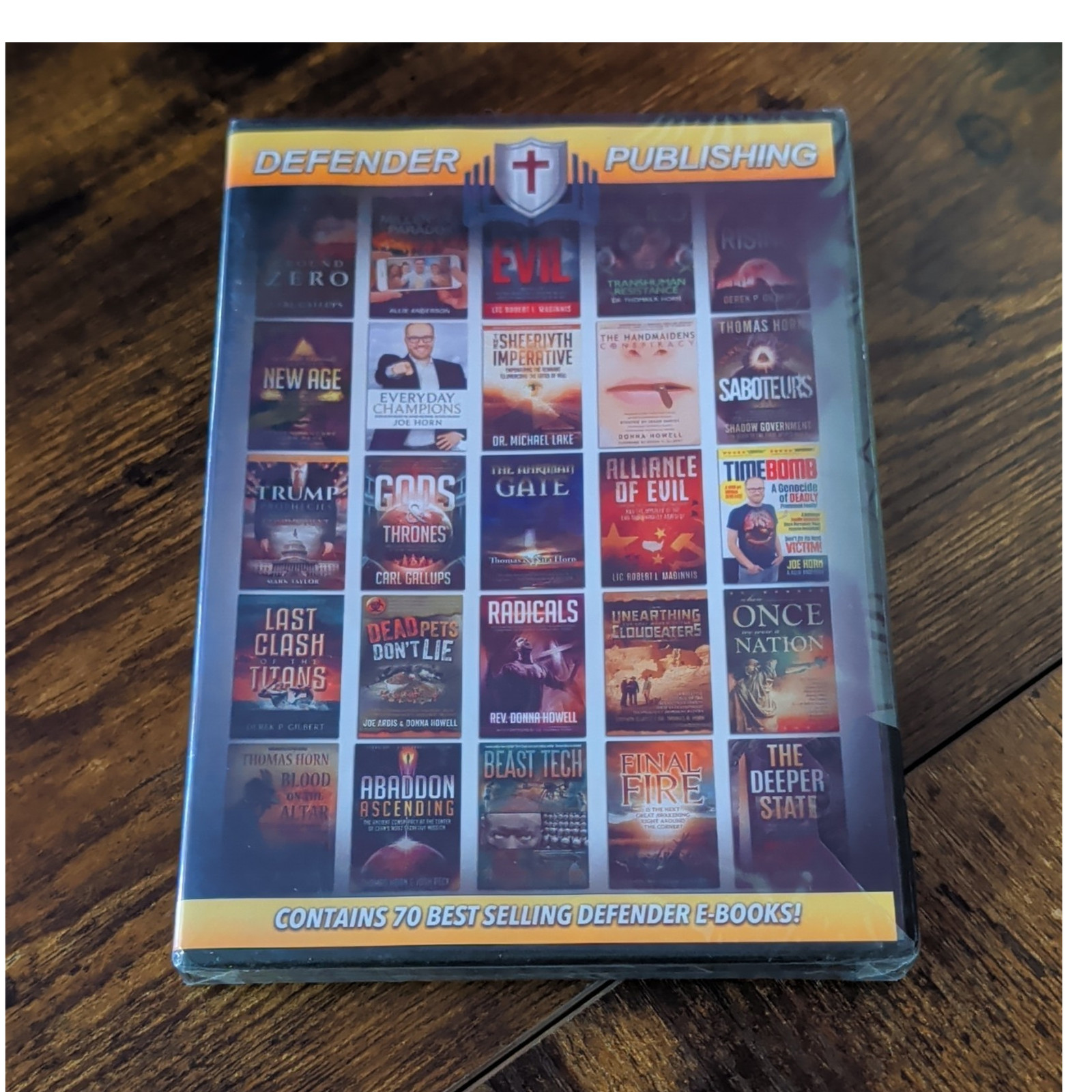 Defender Publishing 70 Best E-Books Collection Data Disc Christianity Prophecy