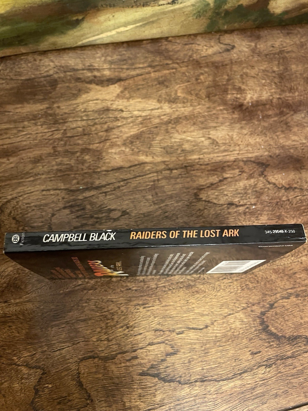 Raiders Of The Lost Ark ~ Campbell Black ~ 1981 (2nd Printing)