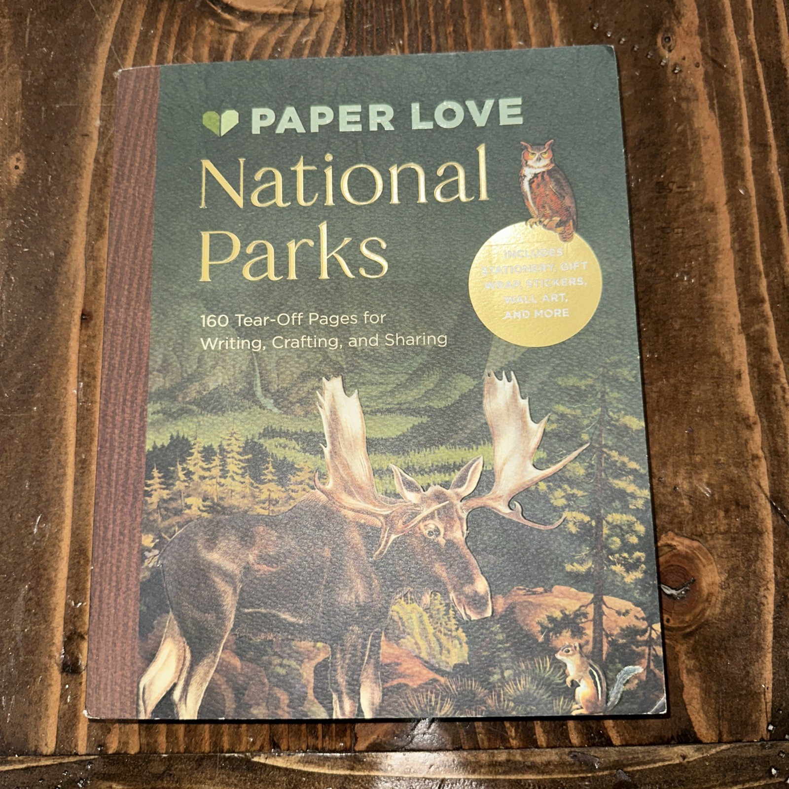 Paper Love National Parks for Writing Crafting & Sharing 9798337403489
