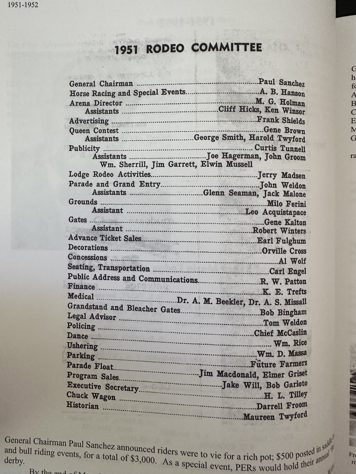 Santa Maria Elks Lodge #1538 Rodeo Parade 1940 2003 Scott history genealogy CA