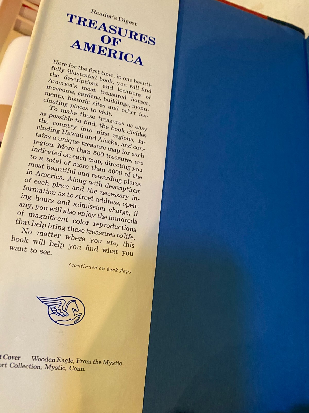 Treasures Of America And Where To Find Them 1974 Hardcover 624 Pages