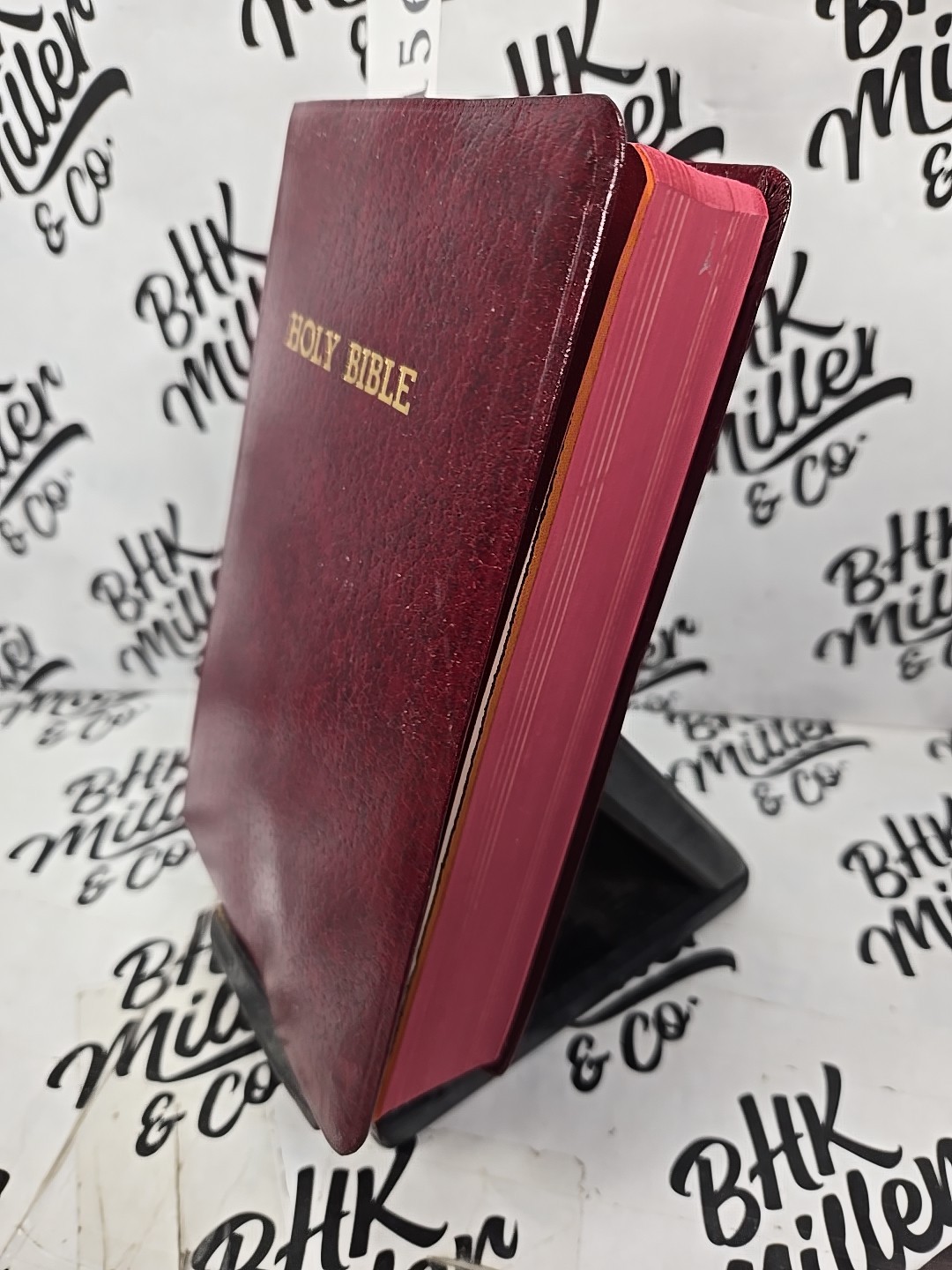 Holy Bible KJW New King James Version Old and New Testaments Bonded Leather RED
