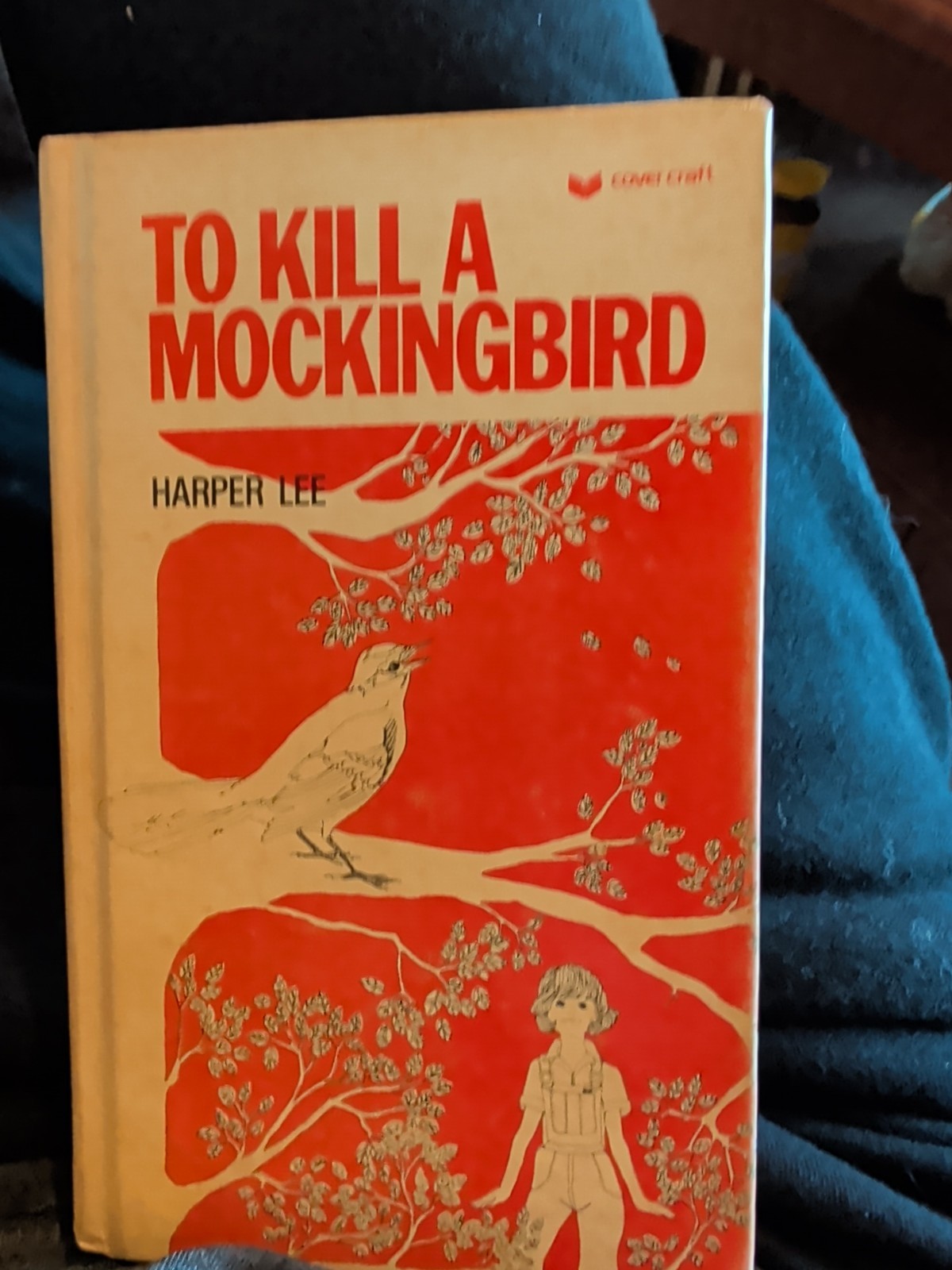 To Kill a Mockingbird, Harper Lee, Cover Craft HC Popular Lib. movie tie-in 1960