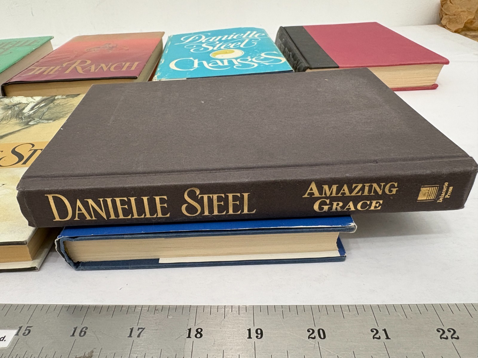 Lot of 10 Danielle Steel Hardcovers: Passion’s Promise, Amazing Grace, Gift