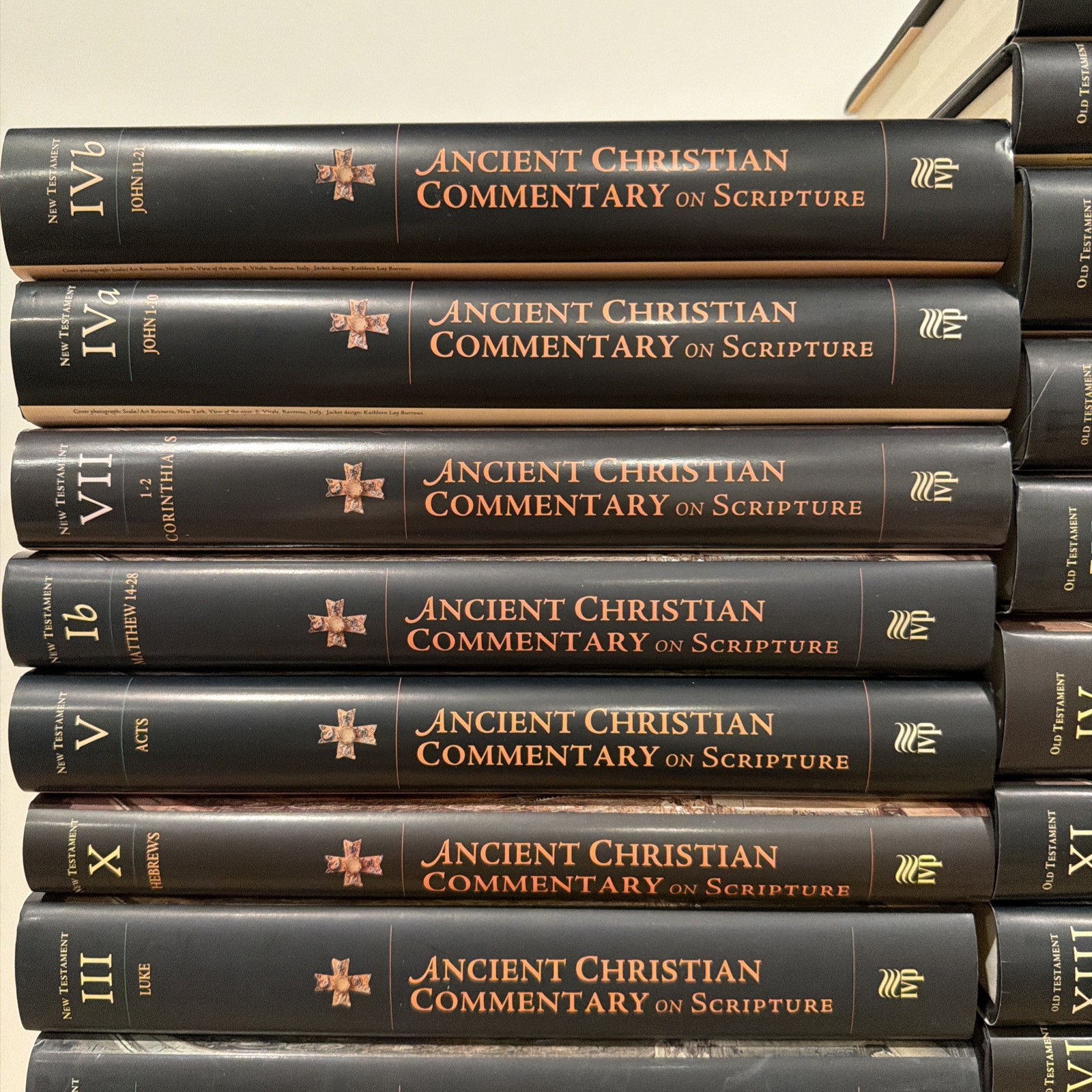 The Ancient Christian Commentary on Scripture [29 Volume Set] Hard Cover.