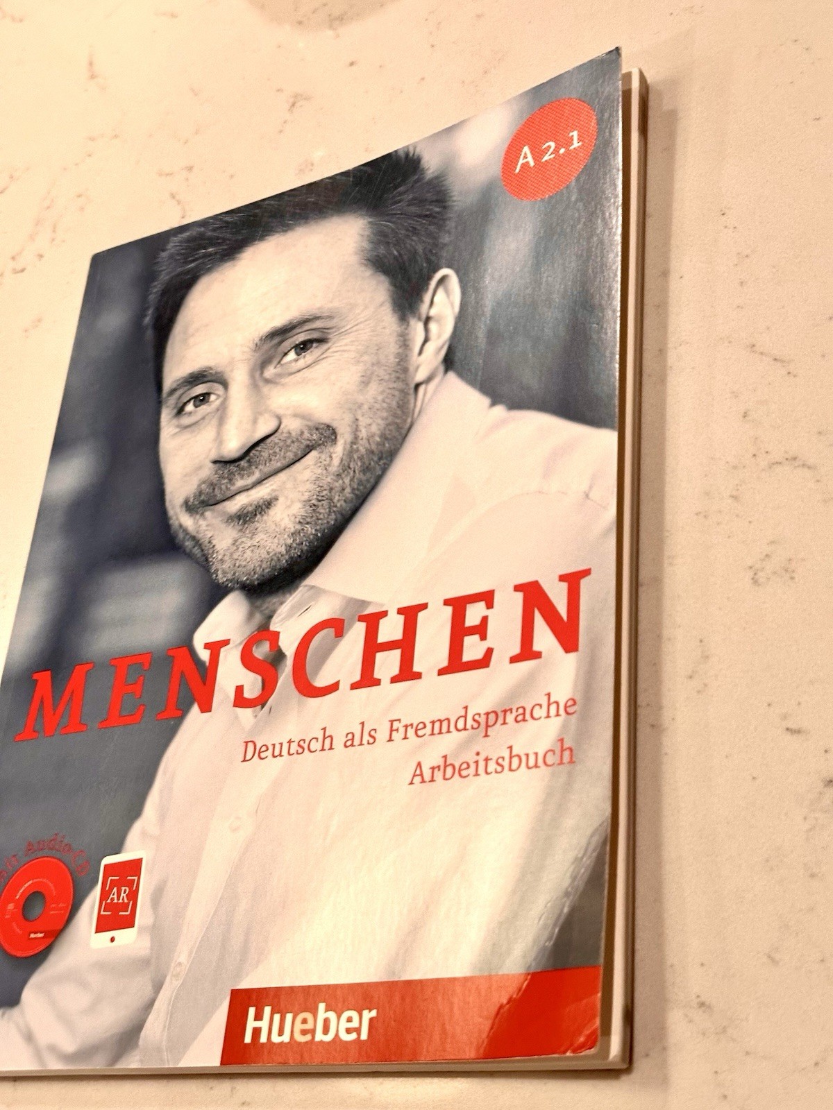 MENSCHEN SECHSBANDIGE AUSGABE: ARBEITSBUCH A2.1 with Audio CD 💎MINT