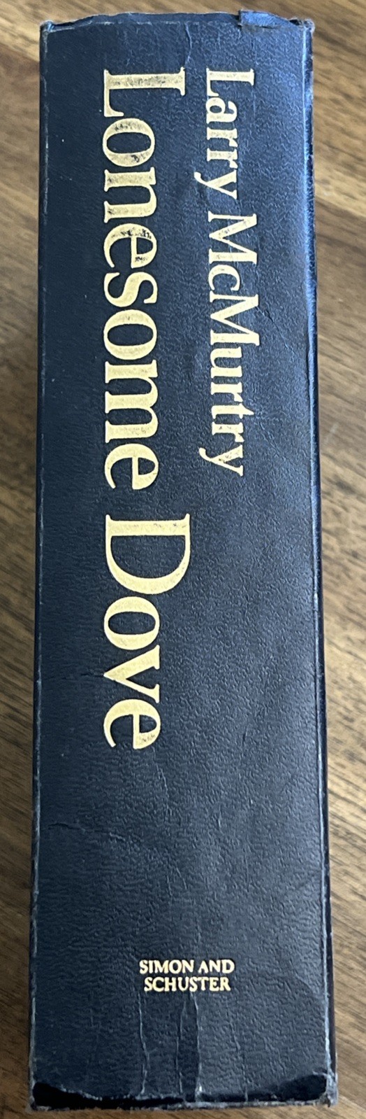 LONESOME DOVE A Novel by Larry McMurtry – 1985 – First Book Club Edition HCDJ