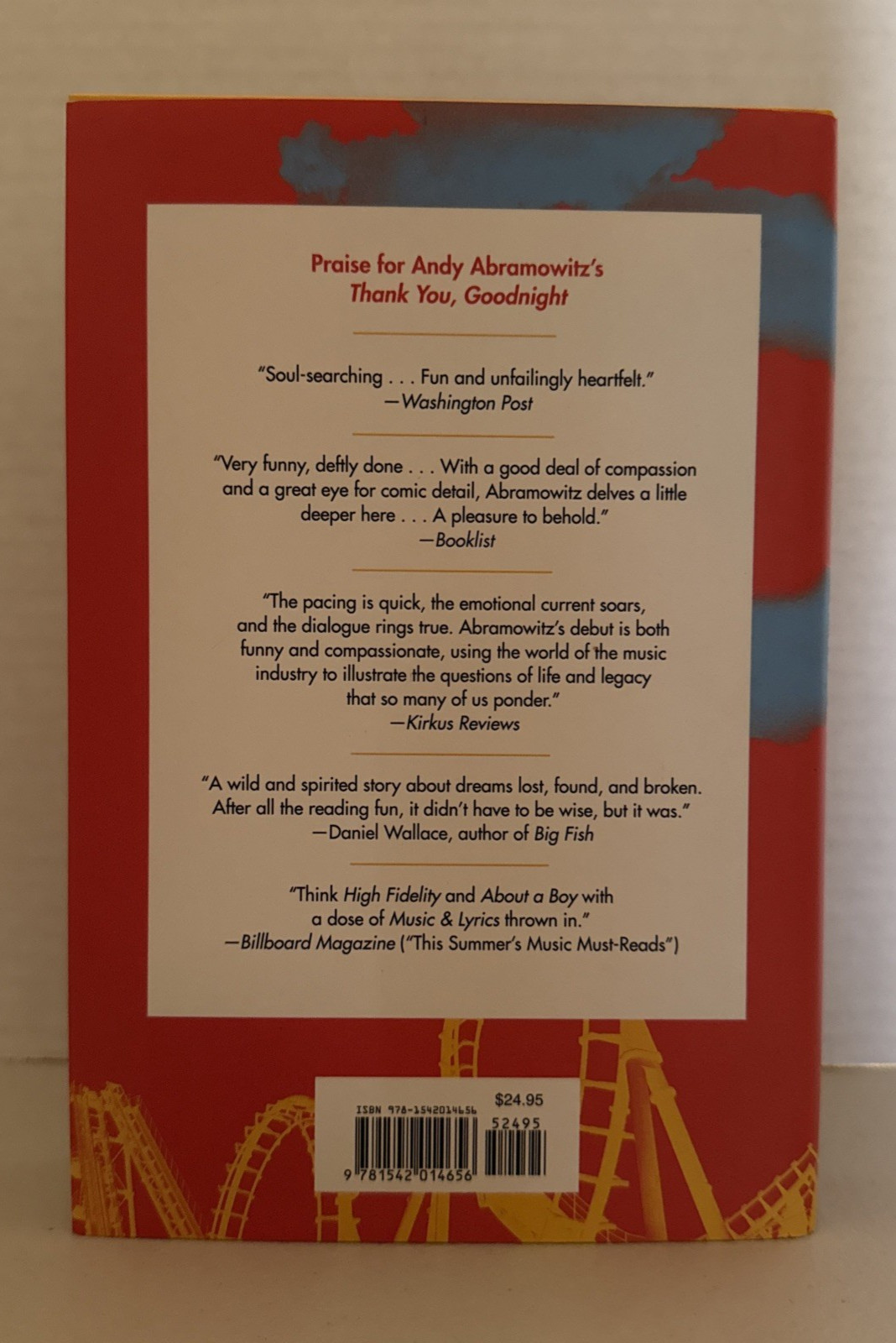 „A Beginner’s Guide to Free Fall“ by Andy Abramowitz (Hardcover)
