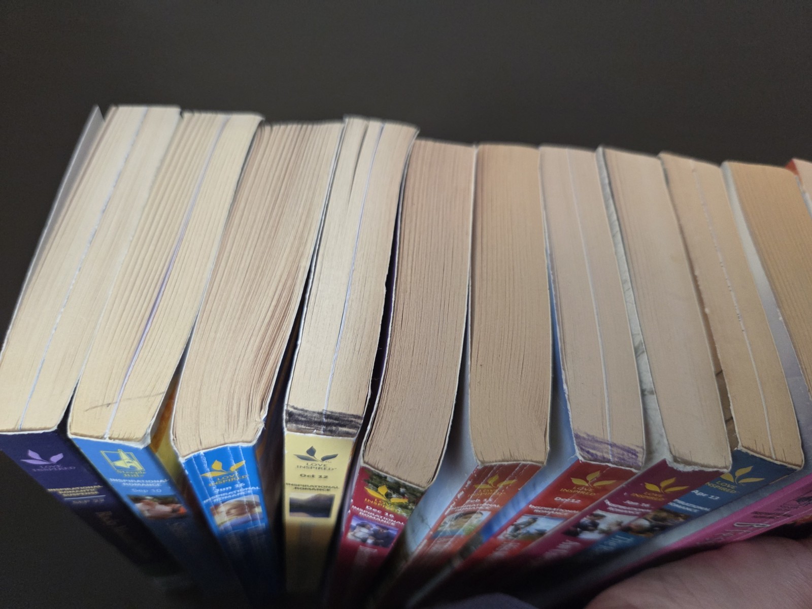 Love Inspired books LOT OF 12 Paperbacks christian romance mixed See Description