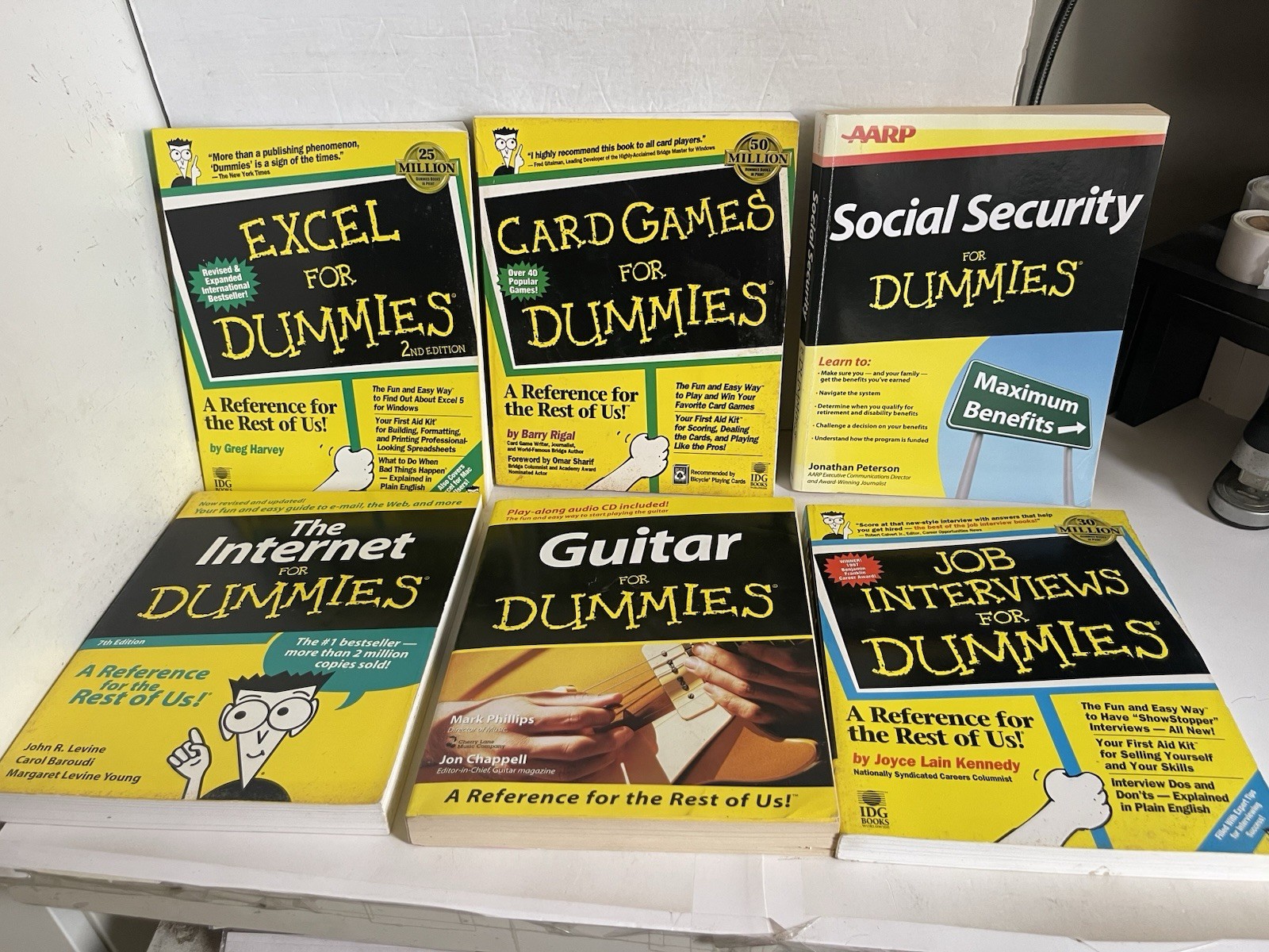 Lot 18 Books For Dummies Mixed Titles & Years Trade Paperback Books Only