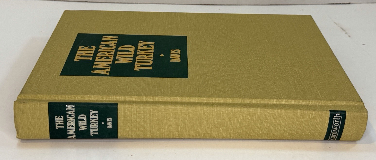 The American Wild Turkey Henry E. Davis 1984 Old Masters Reprint 🦃RARE Classic